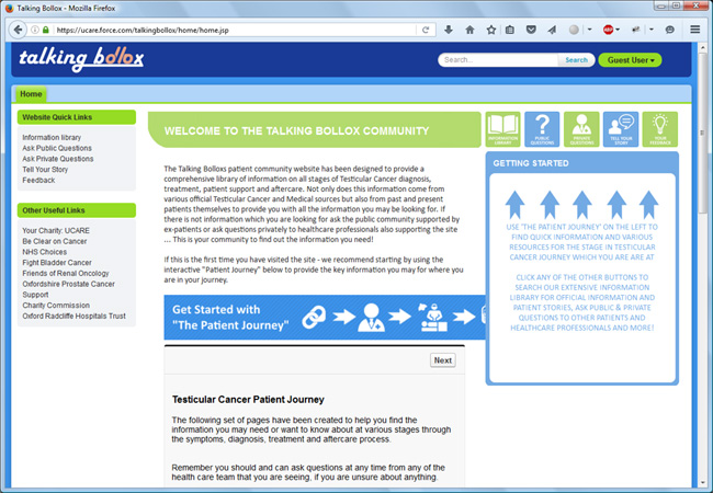 Talking Bollox website